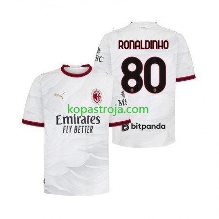 Billiga Fotbollströjor AC Milan Ronaldinho 80 Borta tröja 2026/27 Kortärmad